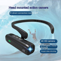 Sport Cam with ear hook design for hands free action recording