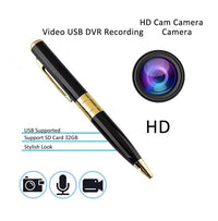 Discreet pen camera for covert video and audio capture