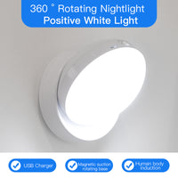 Smart sensor LED light for hands free home and office lighting