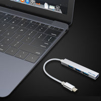 USB C docking station with multiple ports for laptops and tablets